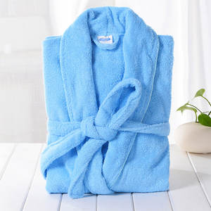 Peignoir pour femme personnalisé, 100% coton pur, peignoir de bain rose en tissu éponge avec logo - Product Image 6