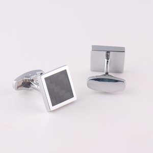Foncé personnalisé Marque De Luxe bouton De Manchette Hommes boutons de Manchette - Product Image 3