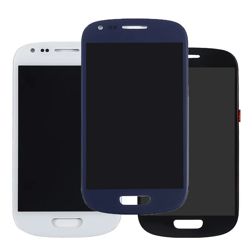 Écran tactile LCD, original, avec châssis, pour samsung galaxy s3 mini i8190, original