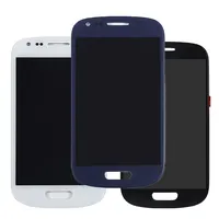 ของแท้สำหรับ Samsung Galaxy S3 Mini I8190จอสัมผัส LCD,จอ LCD ดิจิไทเซอร์สำหรับ Samsung Galaxy S3 Mini I8190พร้อมกรอบ