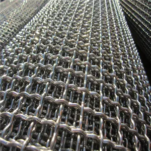 Stainless steel crimped wire mesh for pig breeding