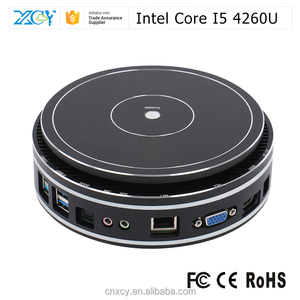 XCY pas <span class=keywords><strong>cher</strong></span> mini serveur ordinateur Intel Core I5 4260U 8 GB RAM 120G SSD Windows10 sans ventilateur de jeu <span class=keywords><strong>pc</strong></span> Avec SPDIF - Product Image 1