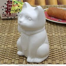 Porcelana Por Atacado Maneki Neko Bar Shot Glass White Lucky Cat Cerâmica <span class=keywords><strong>Tiki</strong></span> Caneca Para Venda - Product Image 2