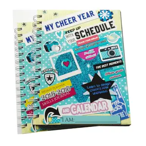 Schoolbenodigdheden Spiraal Gebonden Papier Dagelijks Wekelijks Agenda Planner Kinderen Notebook Printen Diensten