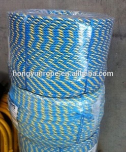 Polypropylène 6mm bleu,/jaune corde <span class=keywords><strong>de</strong></span> <span class=keywords><strong>traction</strong></span> - Product Image 1