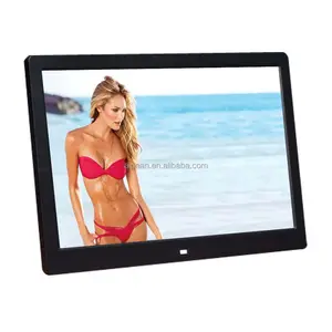 13 inch Hi-Res bulk digital photo frame with Motion Sensor sexy video player download