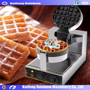 Macchina per Waffle Multifunzionale <span class=keywords><strong>di</strong></span> Grande Capacità con Piastre in Ferro Smaltato per Forme a Cuore e Quincunziale - Product Image 3