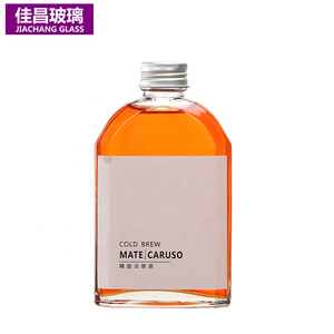 Trong Kho 100Ml <span class=keywords><strong>200Ml</strong></span> 250Ml 350Ml Chai Thủy Tinh Phẳng Chai Rượu Vang Với Nắp Vặn Kim Loại - Product Image 6