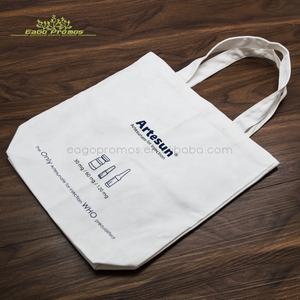 2025促销定制标志印花环保有机印花棉帆布手提袋 - Product Image 4