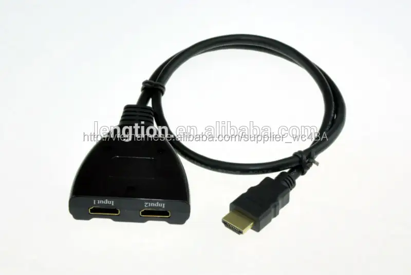 3 cổng HDMI 1080 p chuyển đổi Splitter Pigtail 1.3b 3D tự động