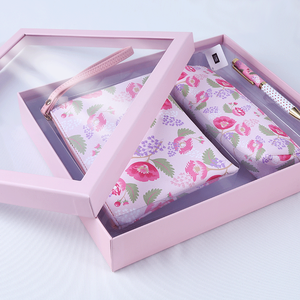 TTX – coffret cadeau personnalisé de haute qualité, Logo promotionnel, école, papeterie, bureau, sac de <span class=keywords><strong>luxe</strong></span>, <span class=keywords><strong>stylo</strong></span> en cuir PU, boîte d'emballage pour femmes - Product Image 1