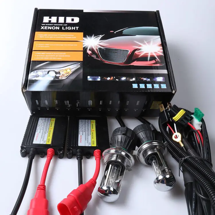 55W 6000K HID Xenon Headlight Kit CANBUS Lampu Ballast Electronic