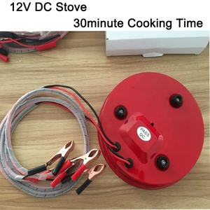 เตาไฟฟ้าแบบพกพา 12V DC หัวเตาเดียว สำหรับใช้งานกลางแจ้ง ใช้พลังงานแสงอาทิตย์และแบตเตอรี่ ใช้ได้กับรถบ้าน/รถยนต์ ได้รับการรับรองมาตรฐาน CB - Product Image 3