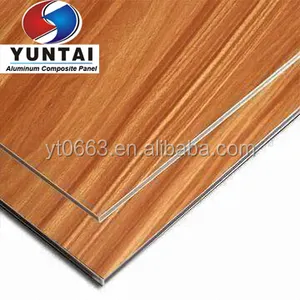 Faux木の質感alucobond Aluminum Composite Panels