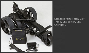 Carrello da Golf con porta USB libera 18/36 fori indicatore di potenza della batteria della batteria. Prezzo all'ingrosso Golf Caddy - Product Image 4
