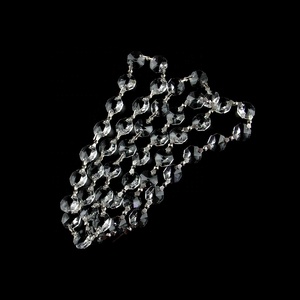 Guirnalda de Cristal Transparente de Lujo para Hotel, Cortinas de Cadena de Cristal Multicolor, Lámpara Colgante de Cristal Decorativa, ¡Gran Oferta! - Product Image 4