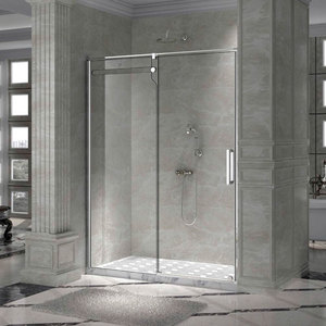 Puerta de <span class=keywords><strong>Ducha</strong></span> de Vidrio sin Marco de 10 mm de Espesor, Puerta Interior de Vidrio para <span class=keywords><strong>Ducha</strong></span> - Product Image 4