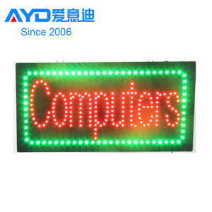 AliChina Express Letreros Luminosos LED de Acrílico para Publicidad, Cajas de Luz LED para Tiendas, Soporte para Neumáticos, Letrero LED de Apertura - Product Image 5