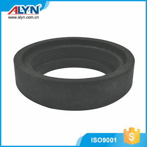 Junta de goma duradera taza del <span class=keywords><strong>inodoro</strong></span> de alta calidad ronda negro - Product Image 1