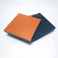Taille personnalisée 3-50mm d'épaisseur noir/orange plaque de bakélite phénolique stratifié feuille & tige matériaux d'isolation éléments fournisseurs