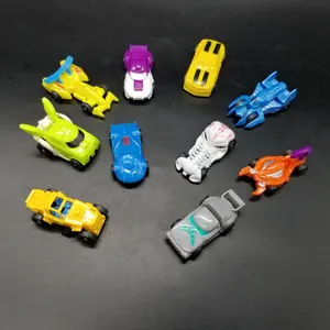 Brinquedos de carro de plástico para crianças, transformação colorida