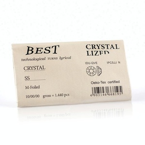 Pierres plates brillantes de haute qualité SS3-SS50, pierres de cristal transparentes non thermocollantes, strass pour <span class=keywords><strong>la</strong></span> décoration des ongles - Product Image 6