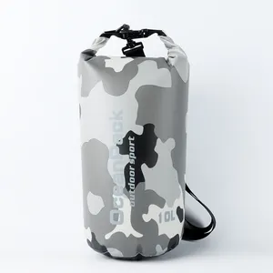 INSTOCK Fabricant Peut être personnalisé Camouflage Océan Sac Sec Sac À Dos Camo Sac Sec Sac Étanche étanche