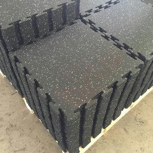 Suelo de gimnasio de alta calidad, <span class=keywords><strong>piso</strong></span> de goma enrollado <span class=keywords><strong>para</strong></span> Fitness con punto colorido brillante, estera de suelo <span class=keywords><strong>para</strong></span> gimnasio GM09 - Product Image 4