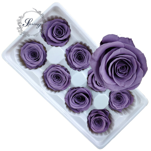 <span class=keywords><strong>Rose</strong></span> Eterne Preservate di Alta Qualità, Colorate, Grado A, 4-5 cm, per Confezioni Floreali - Product Image 6