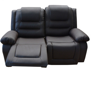 Ensemble de canapé inclinable de cinéma à domicile fauteuil inclinable manuel à <span class=keywords><strong>2</strong></span> <span class=keywords><strong>places</strong></span> pour meubles de salon canapé inclinable de salon électrique en cuir - Product Image 4