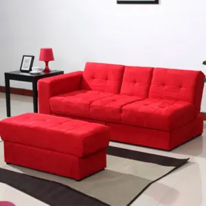 Sofá cama de tela funky, muebles/mini sofá cama