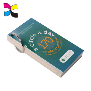 Cartes colorées pour l'éducation, 4d, développement cognitif, compétences cognitives, apprentissage, avec anneau de fixation - Product Image 6