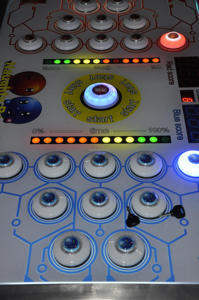 Máquina de Juegos Arcade con Monedas para Niños, Juego de Golpear a las Malas Fichas, Máquina Electrónica de Tickets, Bilingüe - Product Image 4