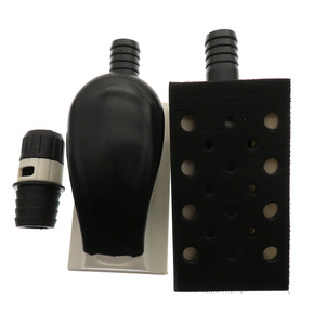 125*70mm 후크 & 루프 먼지없는 핸드 버핑 패드 먼지 추출 진공 핸드 샌딩 블록 연마 도구 건식 벽 연마