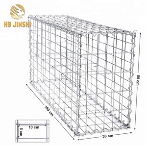 Hộp <span class=keywords><strong>Gabion</strong></span> Hàn Chất Liệu Dây Thép Mạ Kẽm Và Lưới Hàn Loại 1M X 1M X 0.3M - Product Image 2