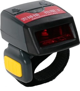 2015 rentable <span class=keywords><strong>lector</strong></span> de código de barra dedo <span class=keywords><strong>barcode</strong></span> scanners dedo escáner más pequeño del teléfono de código de barras - Product Image 1