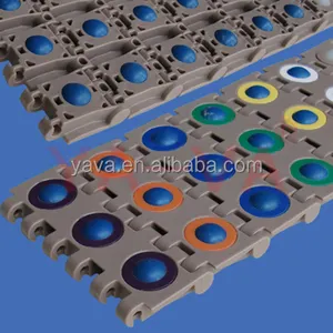 Esnek evrensel topu konveyör bant/rulo üst modüler kemer - Product Image 3