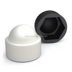 Esagonale nero, grigio, bianco di <span class=keywords><strong>plastica</strong></span> di nylon m4 m6 m8 m12 dado bullone coperchio tappo di protezione cupola - Product Image 6