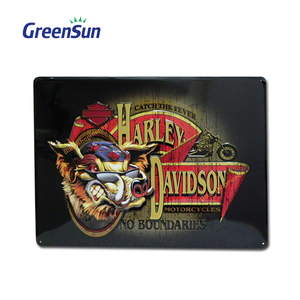 Placa personalizada para Vaqueros, marco de bar, decoración de pared retro vintage, letrero de estaño de Metal 3d, venta al por mayor - Product Image 1