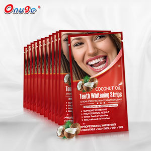 Meilleur prix huile de noix de coco 6% Hp bande dentaire nettoyage buccal sûr bandes de blanchiment rapide des dents - Product Image 4