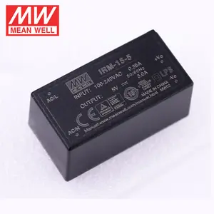 Meanwell Class 2 15W Switching Power Supply 5V 3A IRM-15-5