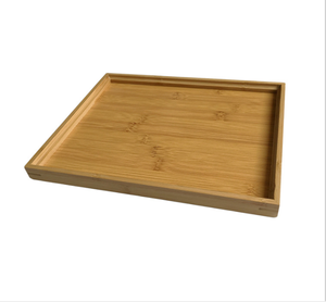 Quadrato di bambù piatto di servizio - Product Image 1