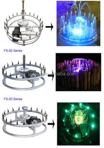Mini fontaine d'eau de danse musicale d'extérieur au Design moderne - Product Image 6