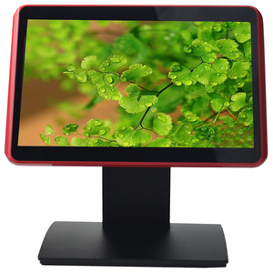 PM1000 hệ thống pos tất cả trong một thiết bị đầu cuối 10.1 inch POS Kim Loại Đứng LCD đúng cảm ứng phẳng màn hình màn hình - Product Image 3
