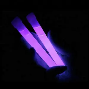音乐会派对用6英寸霓虹灯亮荧光棒/紫色荧光棒