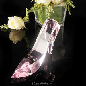 <span class=keywords><strong>Cenicienta</strong></span> de cristal zapatos de tacón alto de cristal zapatos de boda favor regalo Decoración - Product Image 3