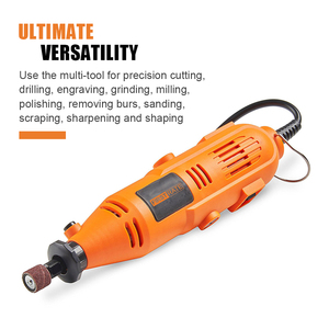 Nouvel <span class=keywords><strong>outil</strong></span> <span class=keywords><strong>rotatif</strong></span> multifonction de première qualité 135W à vitesse variable, stylo de gravure DIY et mini-meuleuse électrique avec kit d'accessoires 40 pièces - Product Image 4