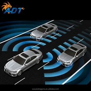 ADT 24GHZ mikrodalga Radar monitör kör nokta asistanı algılama sistemi LED göstergesi ile OBD fonksiyonu