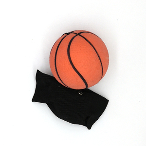 Pelota de muñeca deportiva <span class=keywords><strong>con</strong></span> cuerda elástica, rebote de goma, baloncesto, tenis y fútbol - Product Image 3