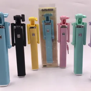 Mini Selfie Stick automatico di alta qualità, personalizza l'etichetta privata del bastone Selfie per la custodia del telefono cellulare